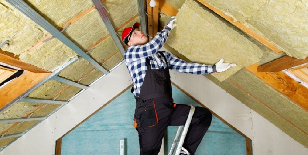 well-insulated attic